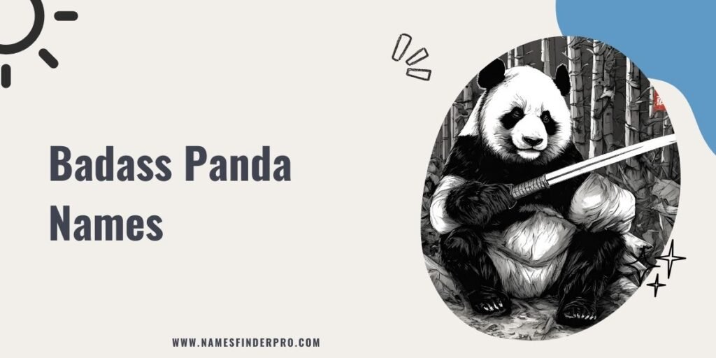 Badass Panda Names 