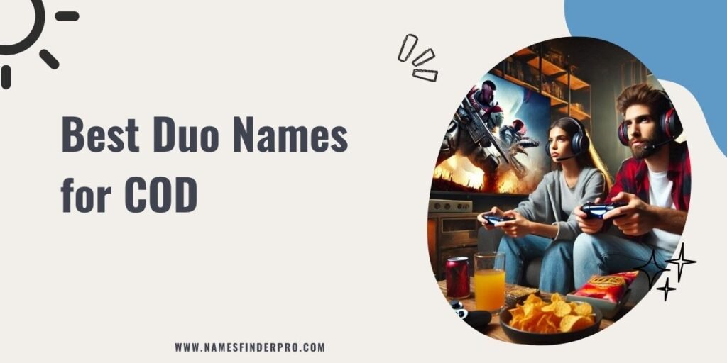 Best Duo Names for COD