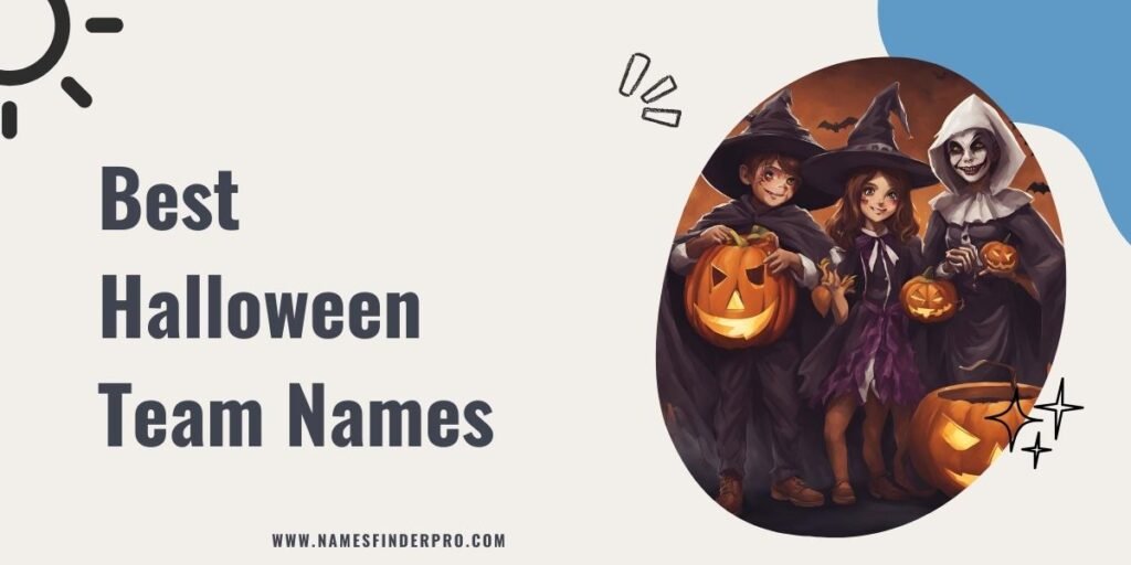 Best Halloween Team Names