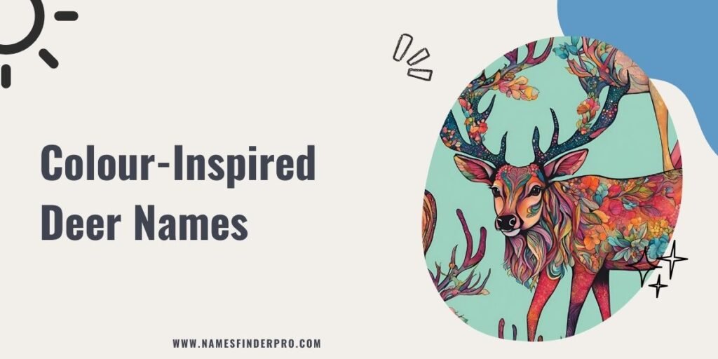 Colour-Inspired Deer Names