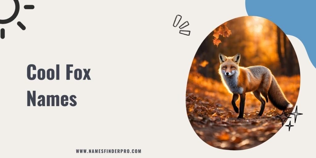 Cool Fox Names