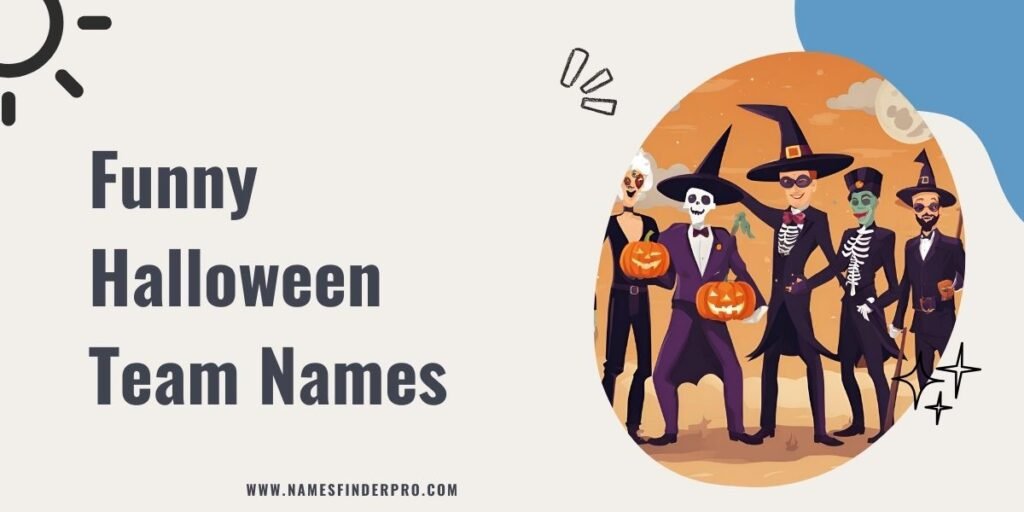 Funny Halloween Team Names