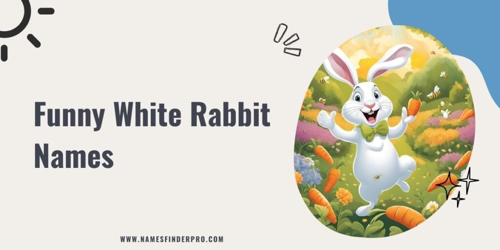 Funny White Rabbit Names