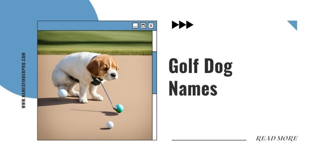 Golf Dog Names