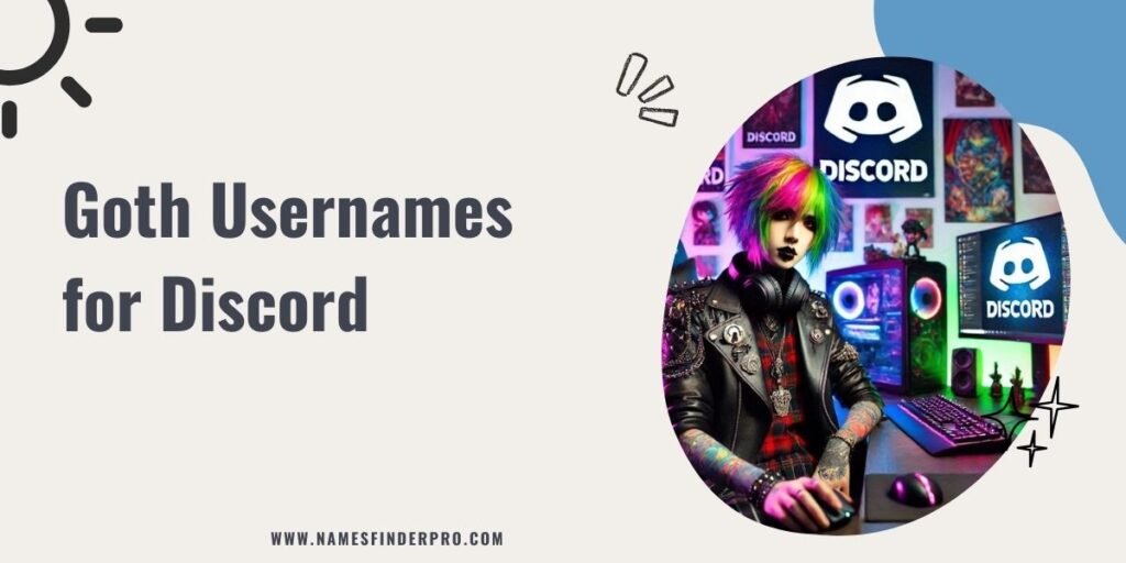 Goth Usernames for Discord