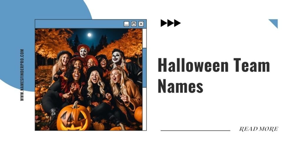 Halloween Team Names