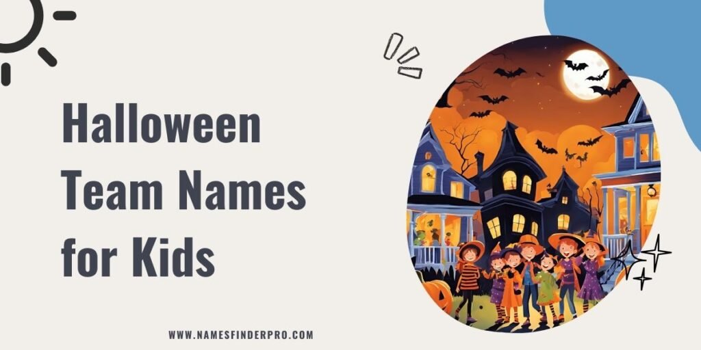 Halloween Team Names for Kids