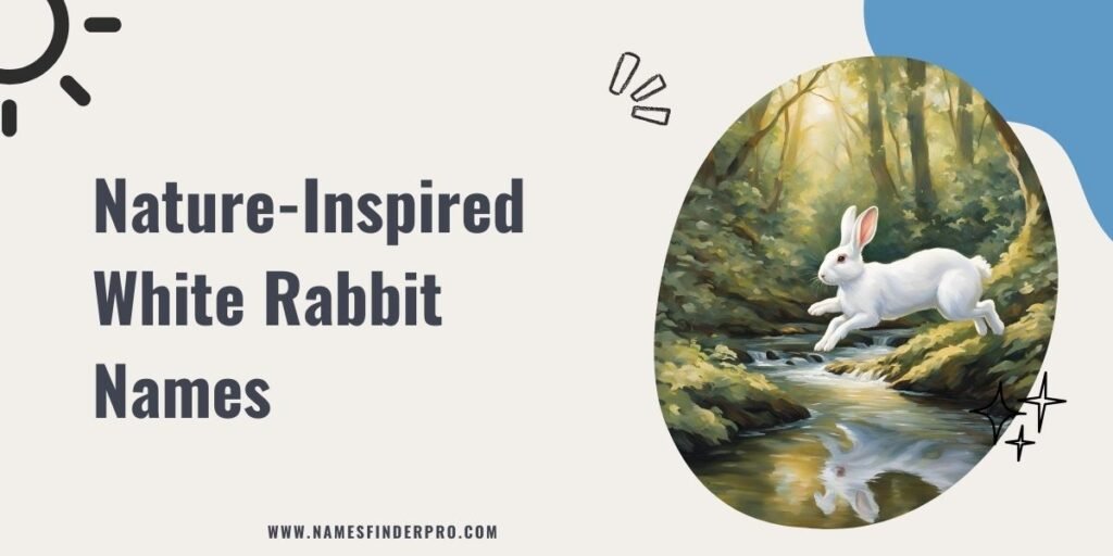 Nature-Inspired White Rabbit Names