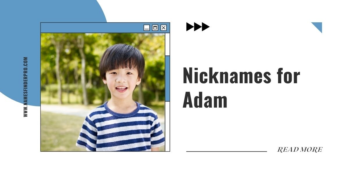 Nicknames for Adam