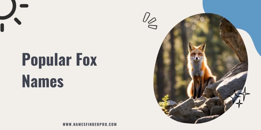 Popular Fox Names