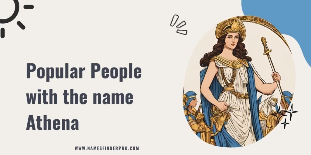 Popular People with the name Athena