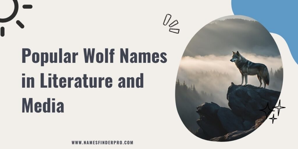 Popular Wolf Names in Literature and Media