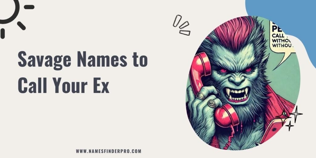 Savage Names to Call Your Ex