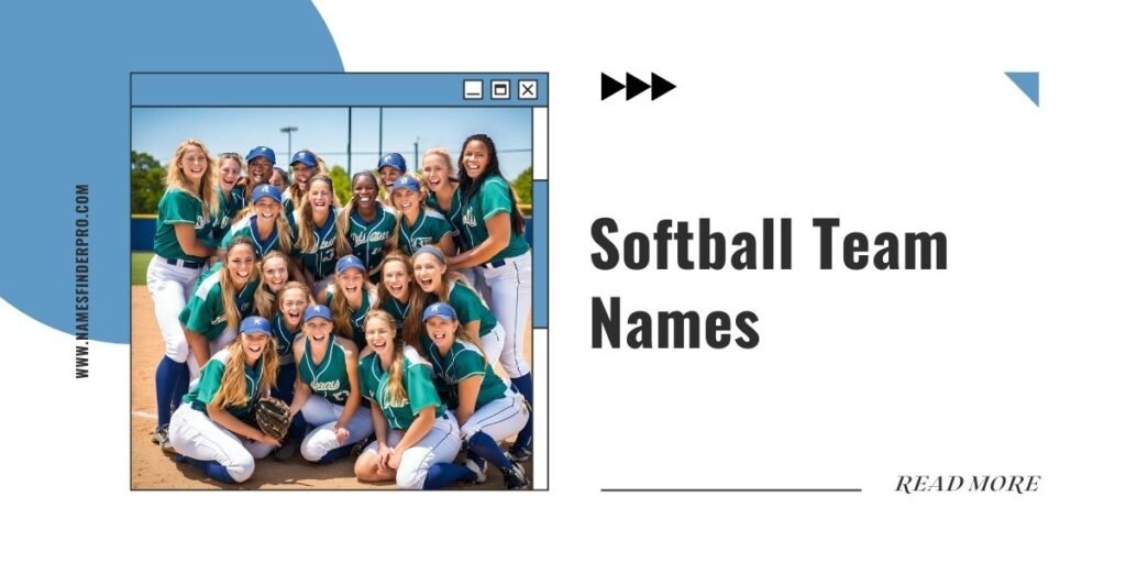 Softball Team Names