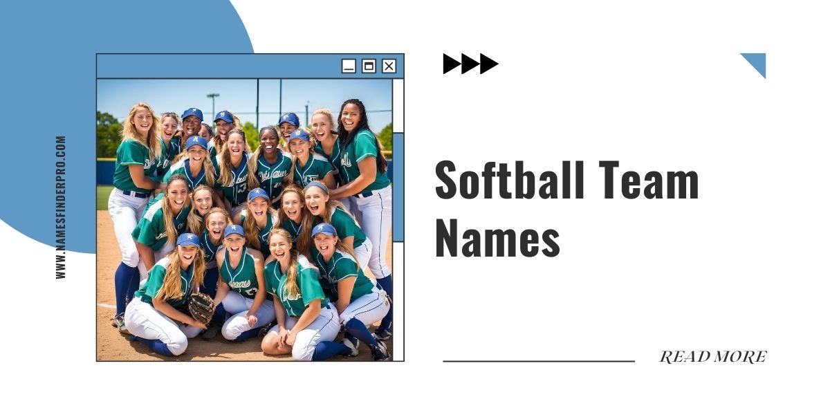 Softball Team Names