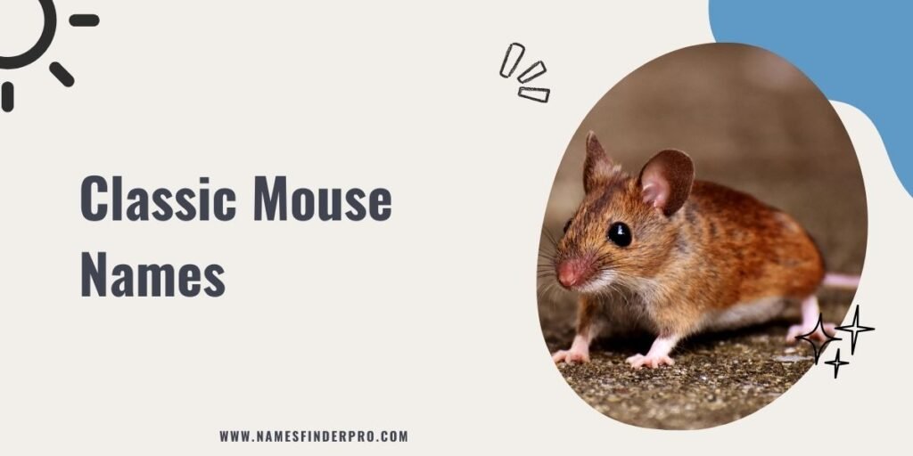 Classic Mouse Names