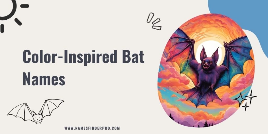 Color-Inspired Bat Names