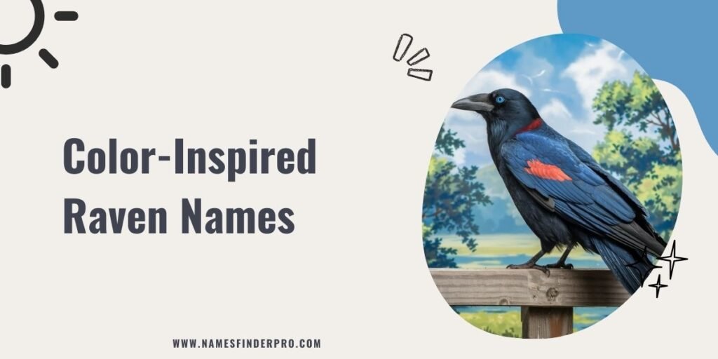 Color-Inspired Raven Names