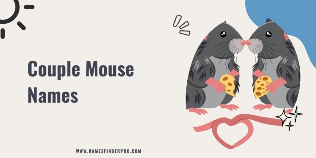 Couple Mouse Names