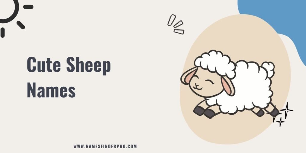 Cute Sheep Names 