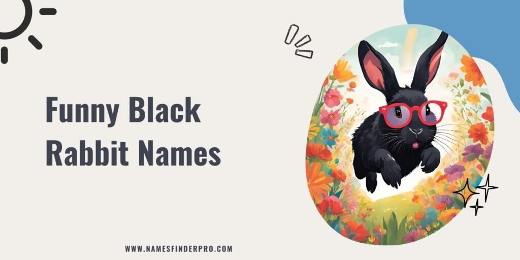 Funny Black Rabbit Names