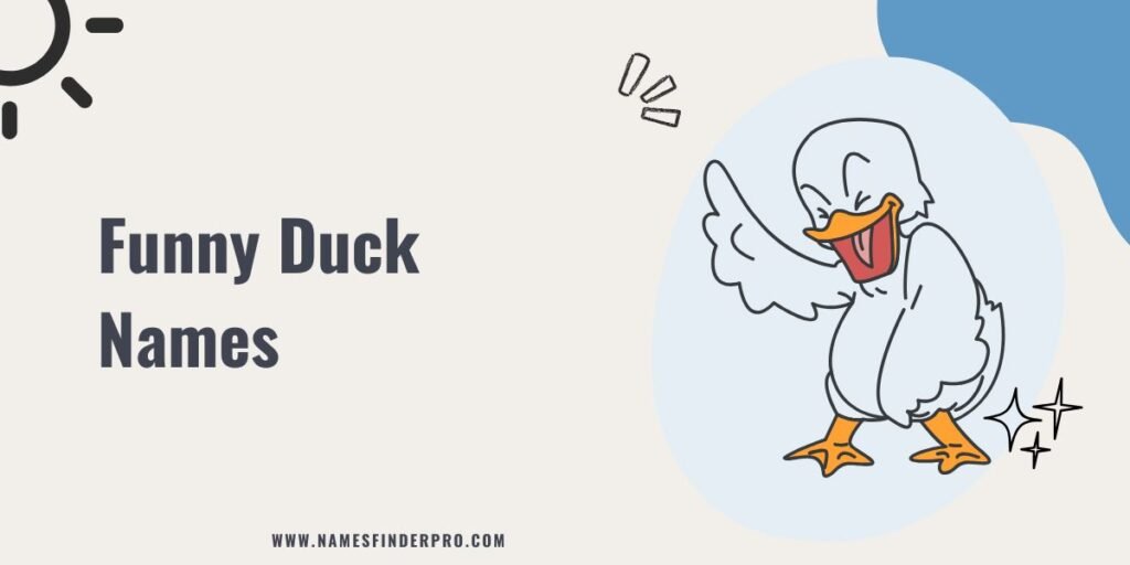 Funny Duck Names