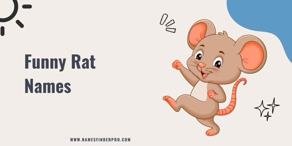 Funny Rat Names