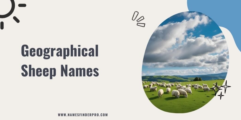 Geographical Sheep Names