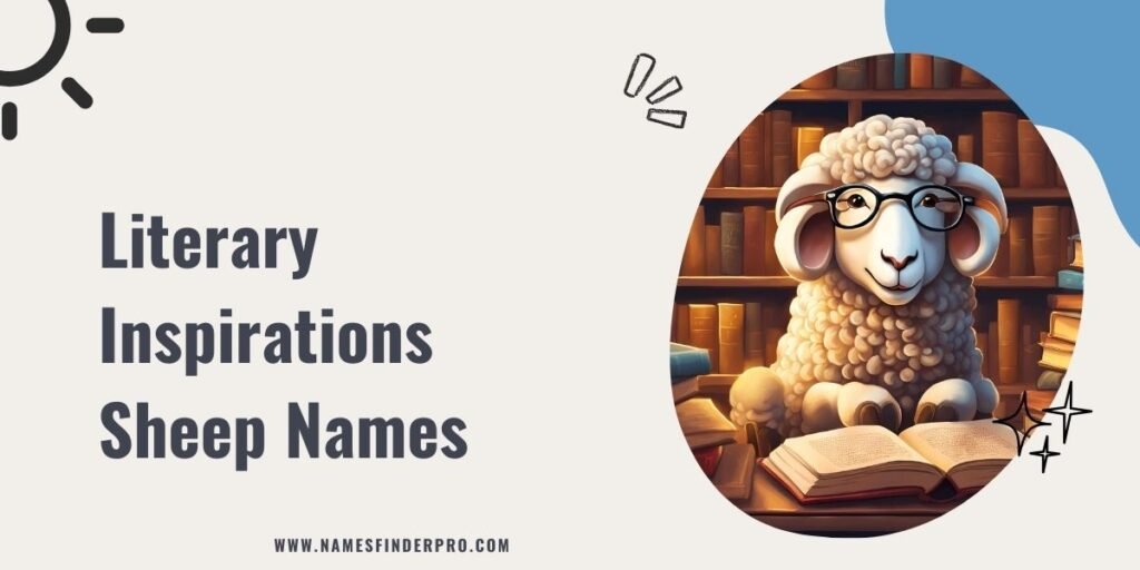 Literary Inspirations Sheep Names