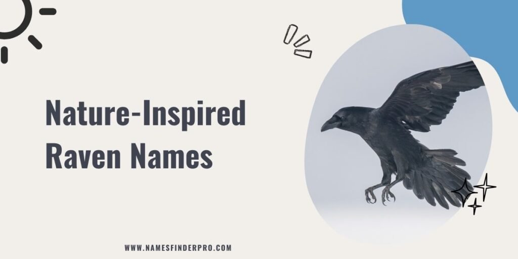 Nature-Inspired Raven Names