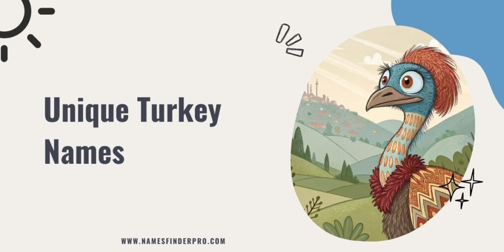 Unique Turkey Names