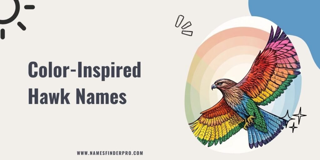 Color-Inspired Hawk Names