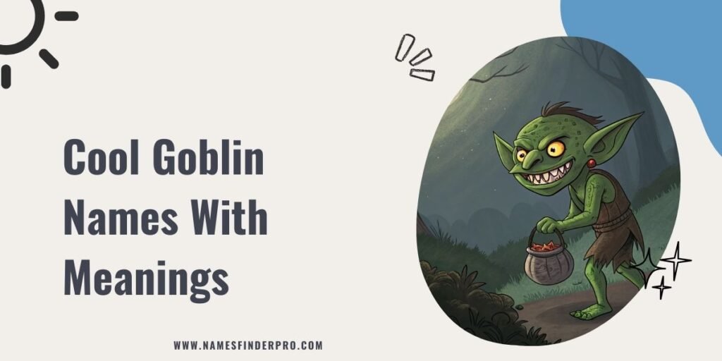 Cool Goblin Names with Meanings