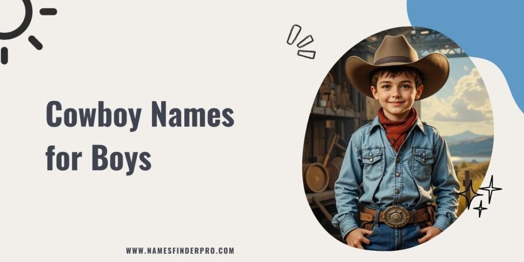 Cowboy Names for Boys