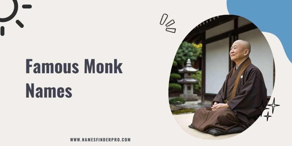 Famous Monk Names