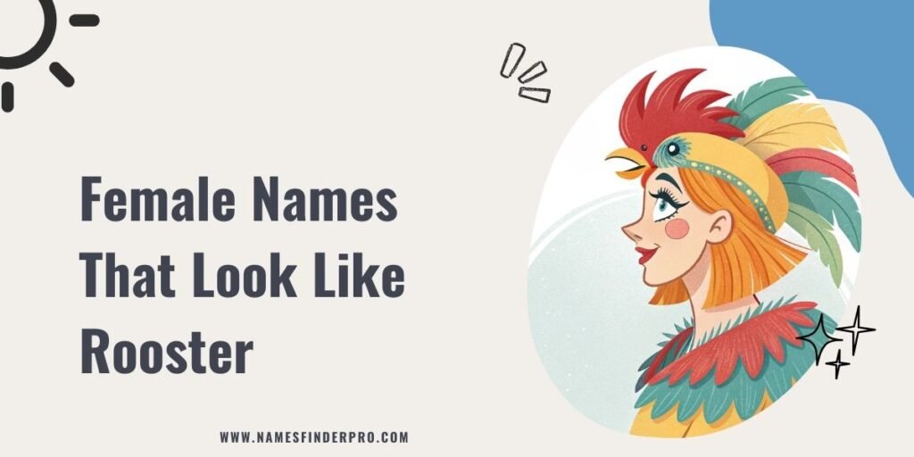 Female Names That Look Like Rooster