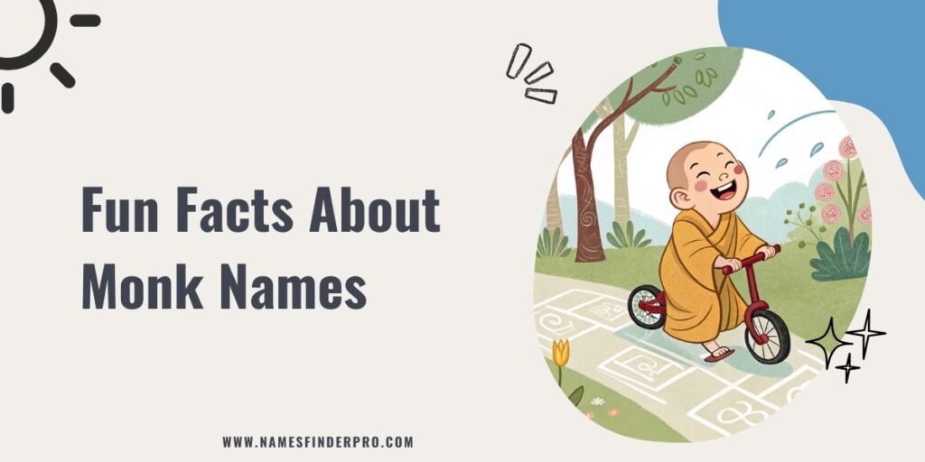 Fun Facts About Monk Names 