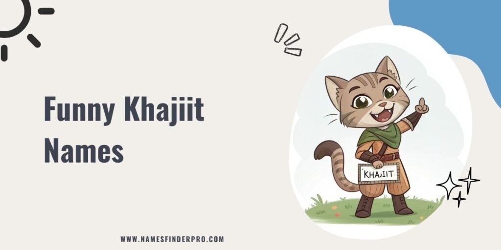 Funny Khajiit Names