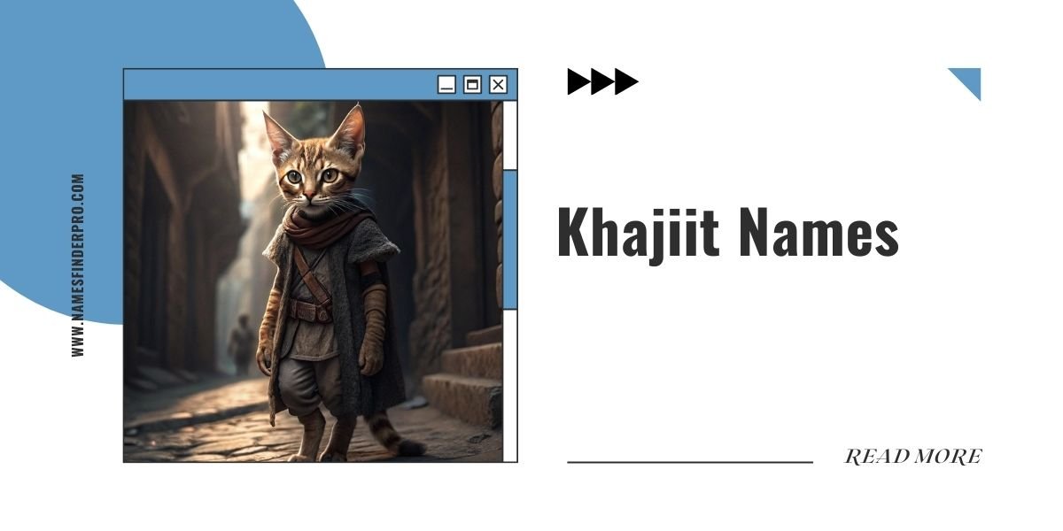 Khajiit Names