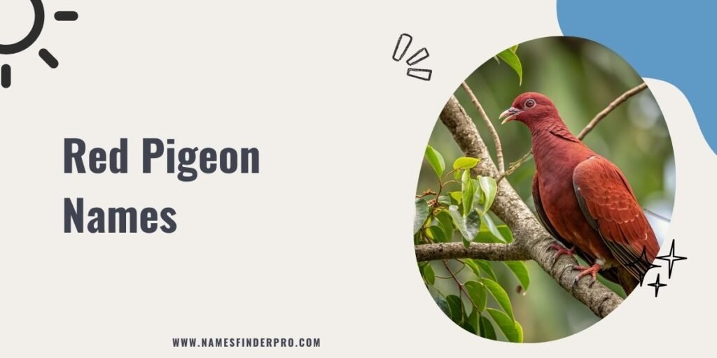 Red Pigeon Names