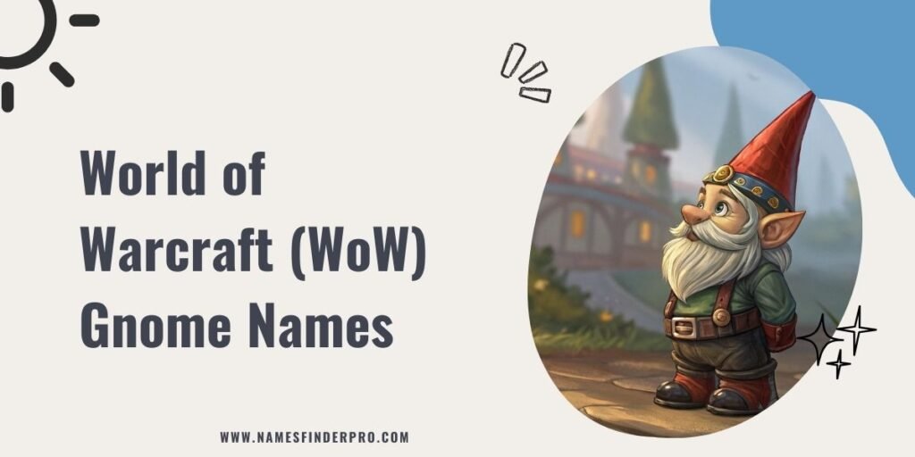 World of Warcraft (WoW) Gnome Names